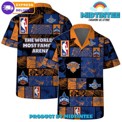 New York Knicks NBA Famous Arena Hawaiian Shirt
