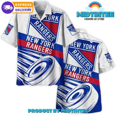 New York Rangers National Hockey League Hawaiian Shirt