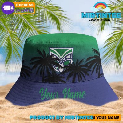 New Zealand Warriors NRL Personalized Bucket Hat - Midtintee