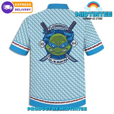 Ninja Turtles Leonardo Leads Hawaiian Shirt And Short