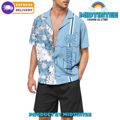 North Carolina Tar Heels Go Heels Hawaiian Shirt
