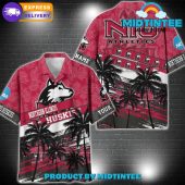Northern Illinois Huskies Ncaa Pattern Personalized Hawaiian Set - demo10