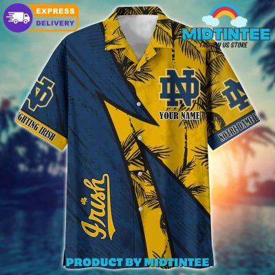 Notre Dame Fighting Irish Personalized Hawaiian Shirt Trending Summer