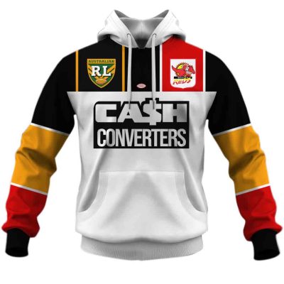 Vintage 1995 NRL Western Reds Retro Jersey - OldSchoolThings - Personalize Your Own New & Retro Sports Jerseys, Hoodies, T Shirts