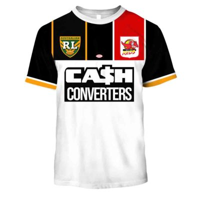 Vintage 1995 NRL Western Reds Retro Jersey - OldSchoolThings - Personalize Your Own New & Retro Sports Jerseys, Hoodies, T Shirts