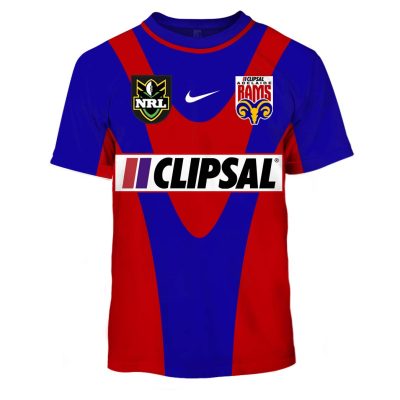 Personalized Adelaide Rams 1998 Vintage NRL Jersey - OldSchoolThings - Personalize Your Own New & Retro Sports Jerseys, Hoodies, T Shirts