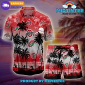 Ohio State Buckeyes Logo Combo Hawaiian Shirt Shorts - demo10