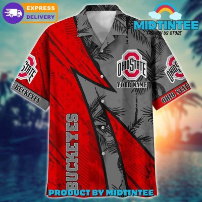 Ohio State Buckeyes Personalized Hawaiian Shirt Trending Summer