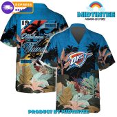 Oklahoma City Thunder Team Pattern Tropical Combo Hawaiian Set - demo10