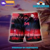 Ole Miss Rebels Logo Combo Hawaiian Shirt Shorts - demo10