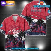 Ole Miss Rebels Ncaa Pattern Personalized Hawaiian Set - demo10