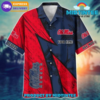 Ole Miss Rebels Personalized Hawaiian Shirt Trending Summer