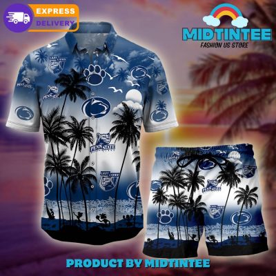 Penn State Nittany Lions Logo Combo Hawaiian Shirt, Shorts