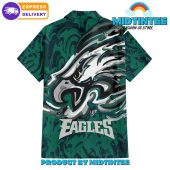 Philadelphia Eagles Oil Painting Art Print Hawaiian Shirt And Short - demo10