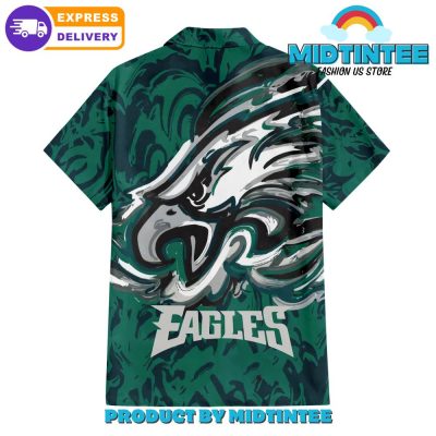 Philadelphia Eagles Oil Painting Art Print Hawaiian Shirt And Short