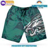 Philadelphia Eagles Oil Painting Art Print Hawaiian Shirt And Short - demo10
