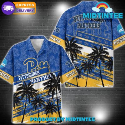 Pittsburgh Panthers NCAA Pattern Personalized Hawaiian Set