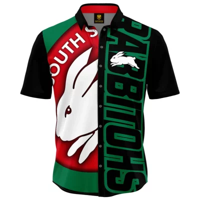 South Sydney Rabbitohs Mens 'Showtime' Party Shirt