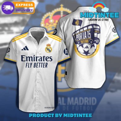 Real Madrid UEFA Champions League Final Hawaiian Shirt