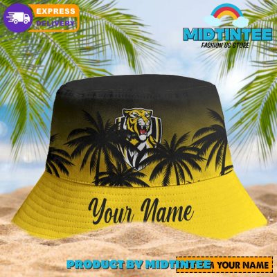 Richmond Tigers AFL Personalized Bucket Hat - Midtintee Richmond Tigers AFL Personalized Bucket Hat - Midtintee