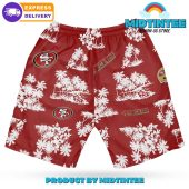 San Francisco 49ers Coastal Paradise Hawaiian Shirt And Short - demo10
