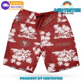San Francisco 49ers Coastal Paradise Hawaiian Shirt And Short - demo10