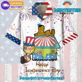 Scooby Doo Happy Independence Day Hawaiian Shirt And Short - demo10