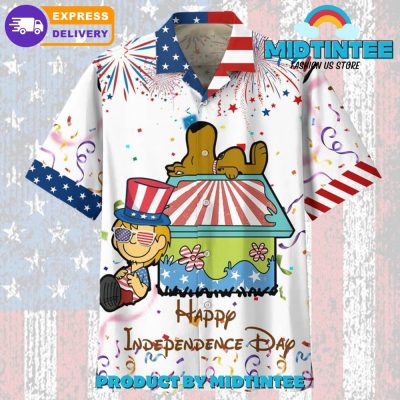 Scooby Doo Happy Independence Day Hawaiian Shirt And Short