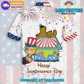 Scooby Doo Happy Independence Day Hawaiian Shirt And Short - demo10