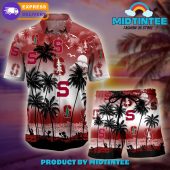 Stanford Cardinal Logo Combo Hawaiian Shirt Shorts - demo10