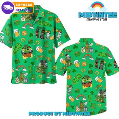 Star Wars Yoda Funny Green Hawaiian Shirt