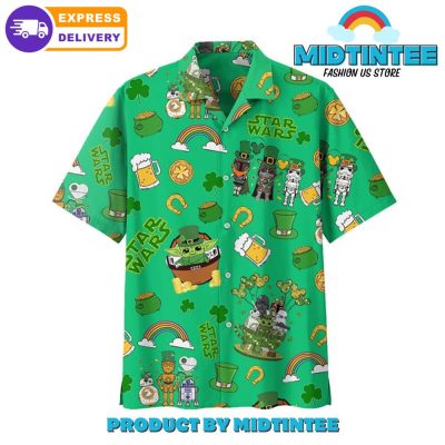Star Wars Yoda Funny Green Hawaiian Shirt