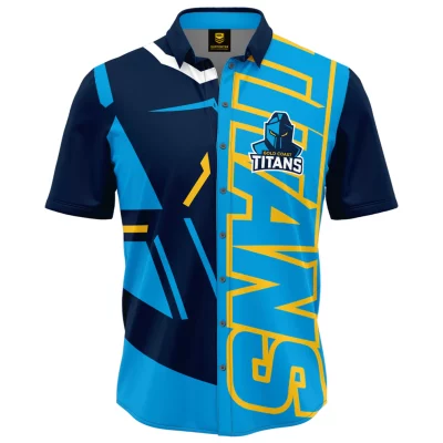 Gold Coast Titans Mens 'Showtime' Party Shirt