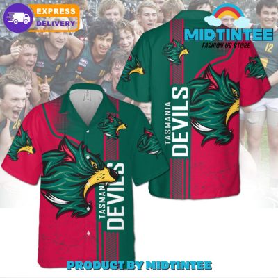 Tasmania Devils FC Hawaiian Shirt