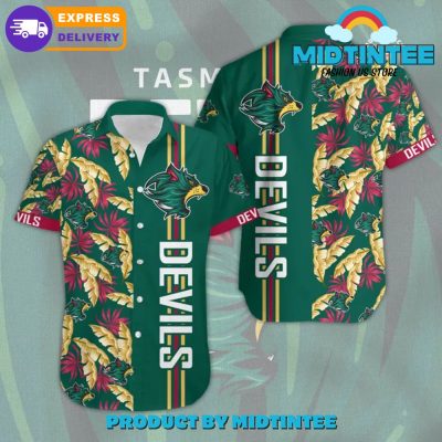 Tasmania Devils FC Paradise 3D Hawaiian Shirt