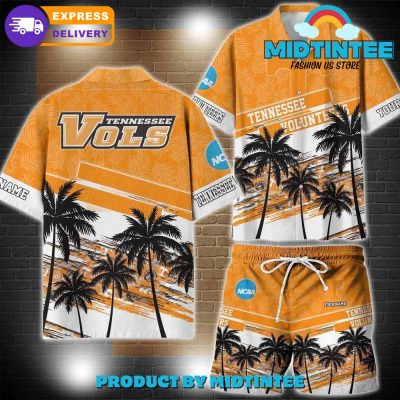 Tennessee Volunteers NCAA Pattern Personalized Hawaiian Set