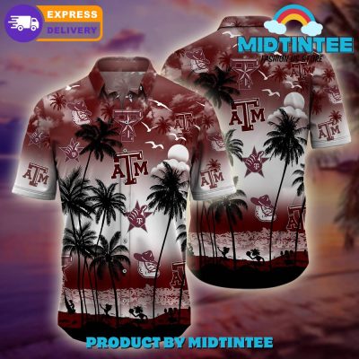 Texas A&M Aggies Logo Combo Hawaiian Shirt, Shorts
