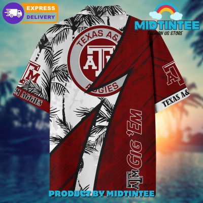 Texas A&M Aggies Personalized Hawaiian Shirt Trending Summer