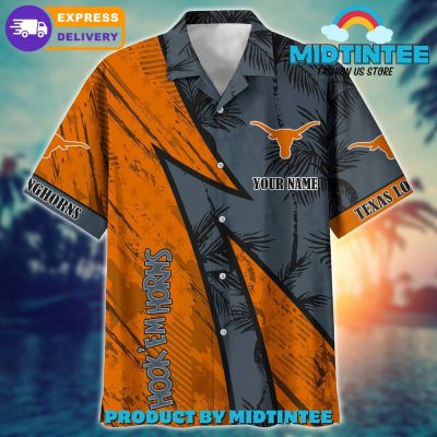 Texas Longhorns Personalized Hawaiian Shirt Trending Summer