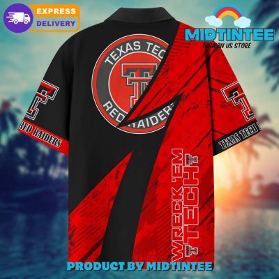 Texas Tech Red Raiders Personalized Hawaiian Shirt Trending Summer