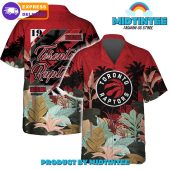 Toronto Raptors Team Pattern Tropical Combo Hawaiian Set - demo10