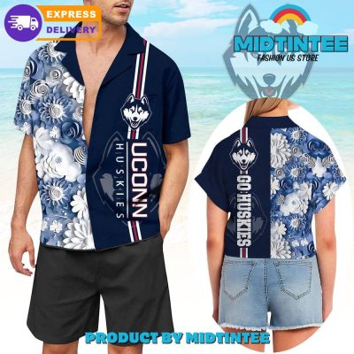UConn Huskies Basketball Go Huskies Hawaiian Shirt