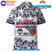 Uconn Huskies Ncaa 6x National Champions Hawaiian Shirt - demo10