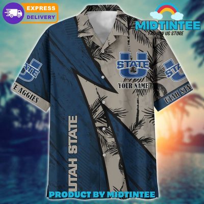 Utah State Aggies Personalized Hawaiian Shirt Trending Summer