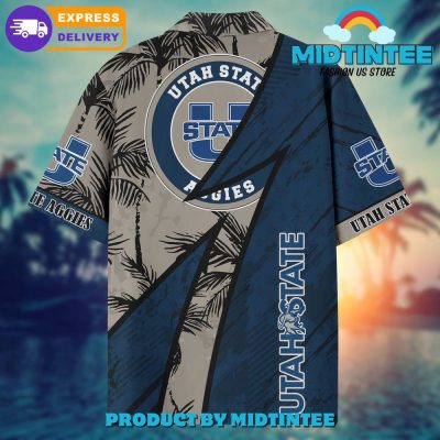 Utah State Aggies Personalized Hawaiian Shirt Trending Summer