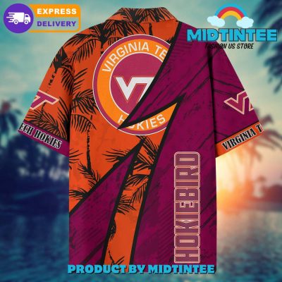 Virginia Tech Hokies Personalized Hawaiian Shirt Trending Summer