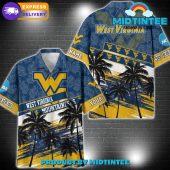 West Virginia Mountaineers Ncaa Pattern Personalized Hawaiian Set - demo10