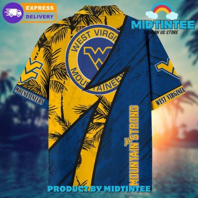 West Virginia Mountaineers Personalized Hawaiian Shirt Trending Summer