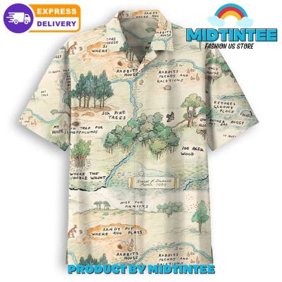 Winnie The Pooh Forest Hawaiian Shirt