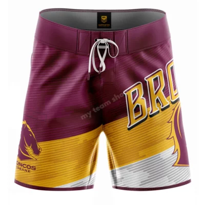 Brisbane Broncos "BARREL" Men Short Supporter NRL25 Brisbane Broncos "BARREL" Men Short Supporter NRL25